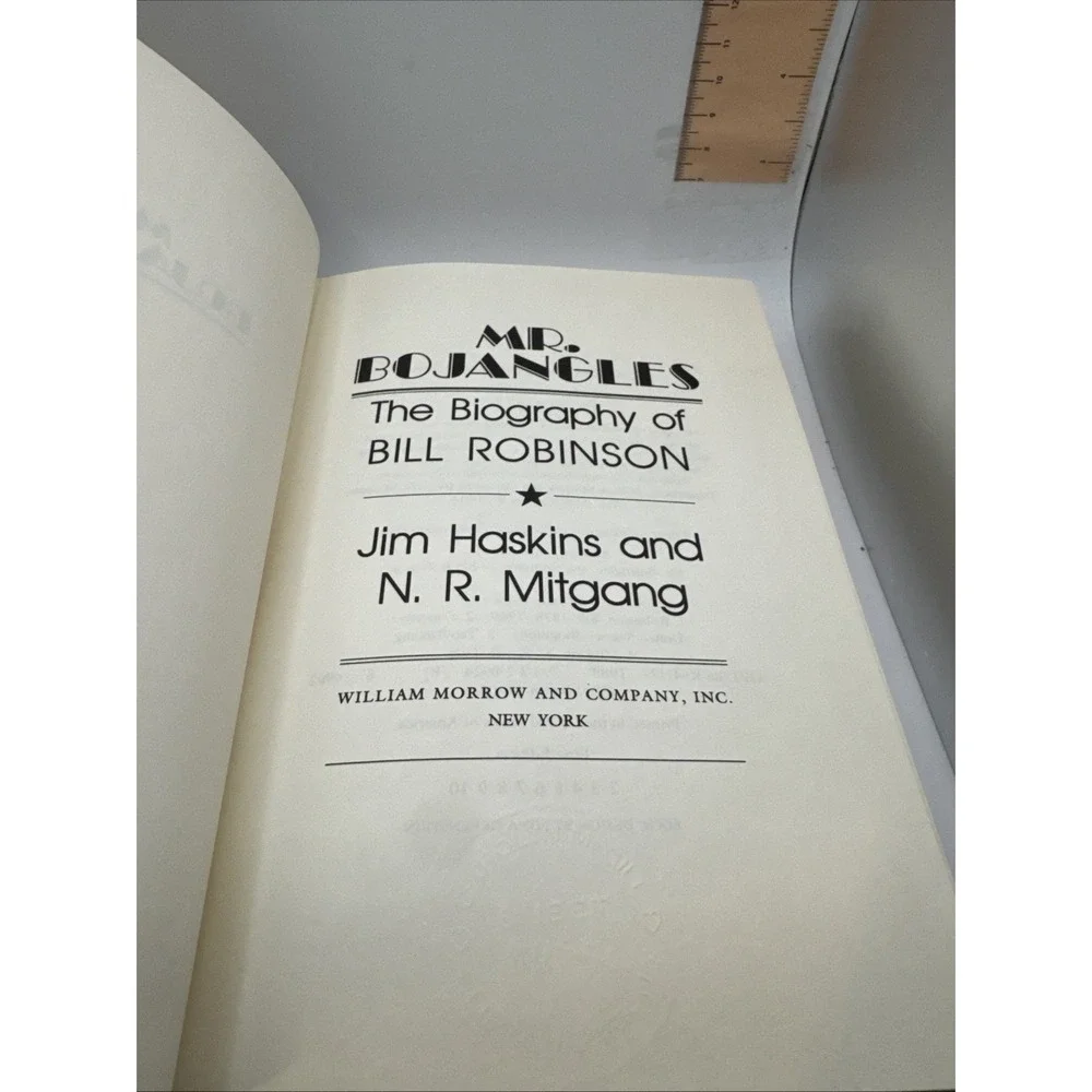Mr‎ Bojangles The Biography of Bill Robinson by Jim Haskins & NR Mitgang 1988